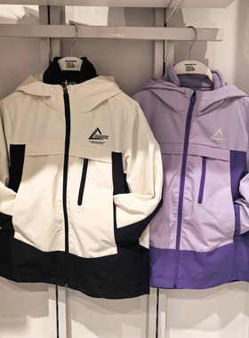 斯凯奇儿童25冬季新款男童女童运动户外三合一冲锋衣外套P425K046