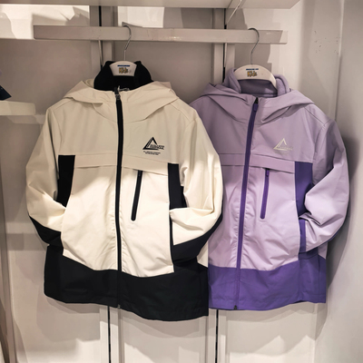 斯凯奇儿童25冬季新款男童女童运动户外三合一梭织外套P425K046