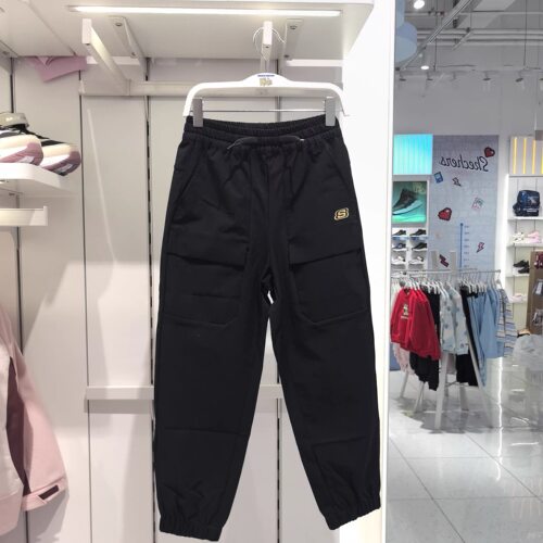 Skechers斯凯奇儿童26春季新款男童时尚百搭运动休闲长裤L126B021