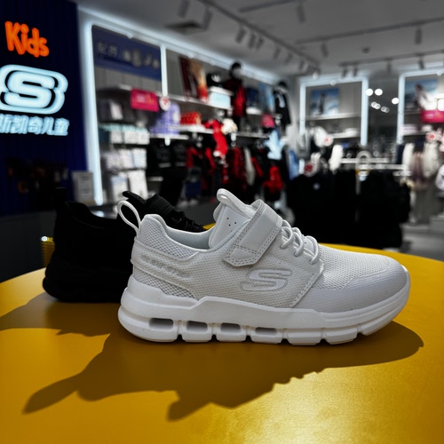 Skechers斯凯奇2026春新款儿童舒适透气魔术贴休闲运动鞋404172L