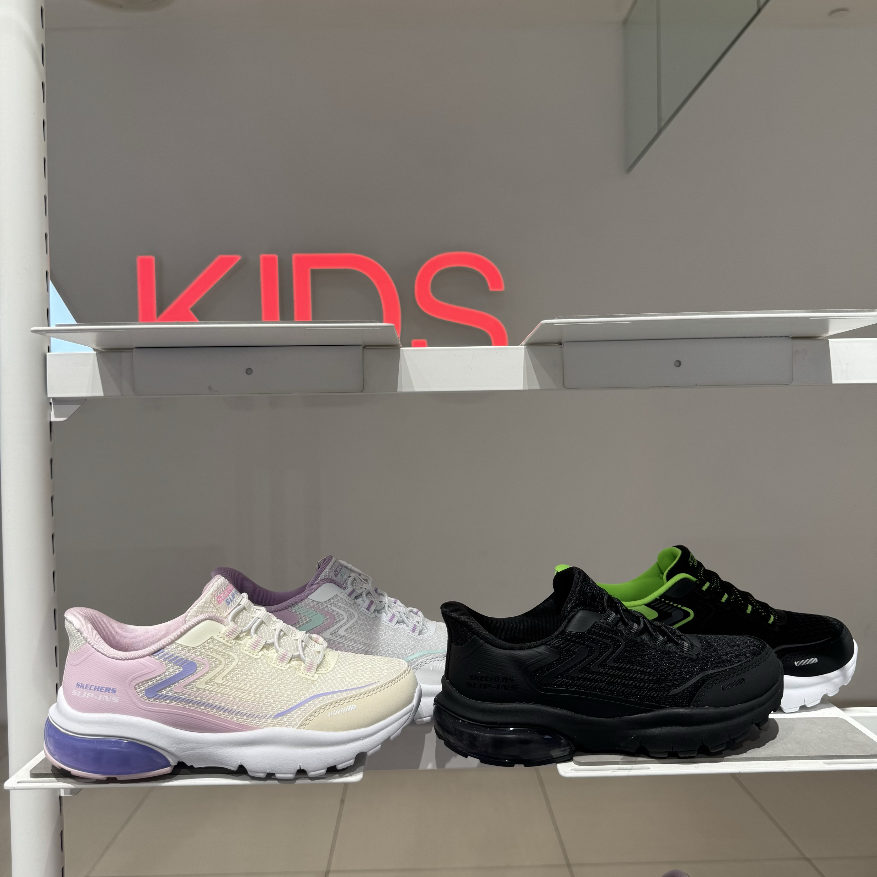 Skechers斯凯奇儿童闪穿一脚蹬透气缓震运动休闲鞋319084/405297