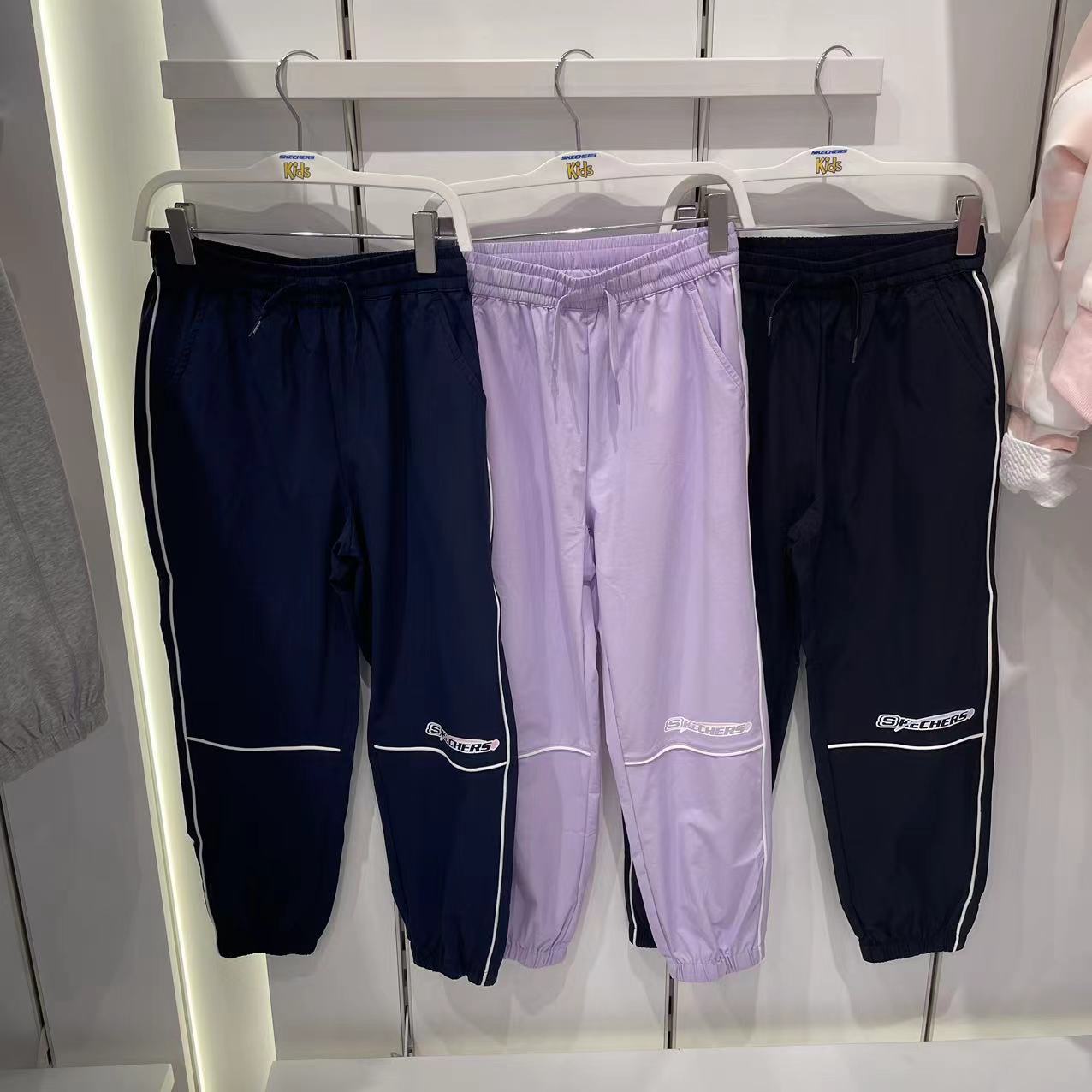 Skechers斯凯奇2024年夏季新款儿童运动系列长裤L224G021