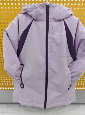斯凯奇儿童2026冬季三合一梭织新款女童时尚休闲羽绒服P426G021