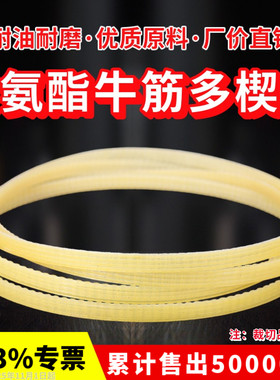 聚氨酯多楔带PJ皮带J280 J300 J310 J325 J330 J340 J344多沟带