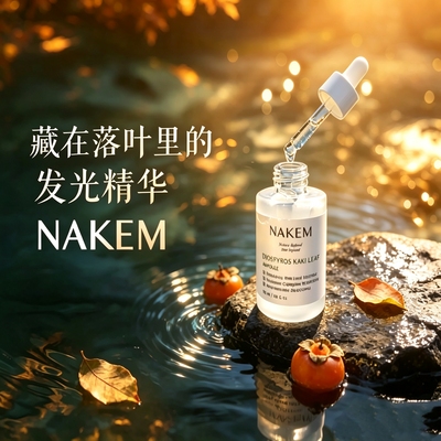 韩女星冷白皮精华修护嫩白