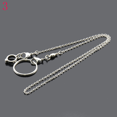 316不锈钢鹦鹉脚链虎皮鸽子伯劳玄凤放飞焊口链站架鸟笼子活扣