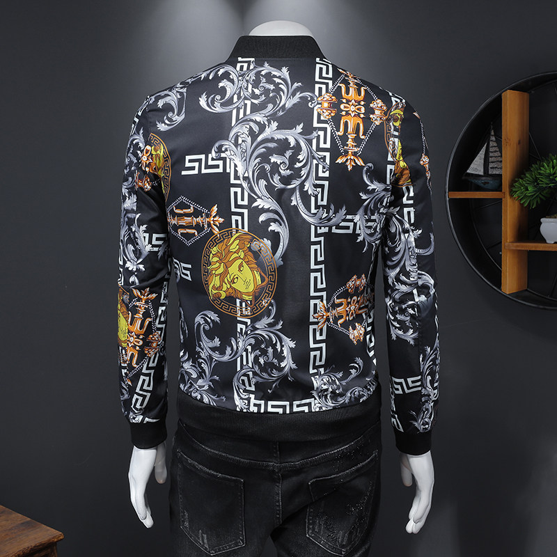 7269春季新款印花青年夹克衫（起）,男装夹克,钱塘2010-1