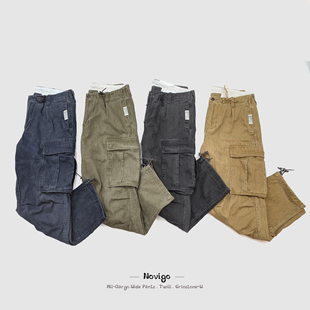 CARGO 经典 定番 全新GRISTONEW谷染系列 长裤 MIL 通勤工装 NOVIGO