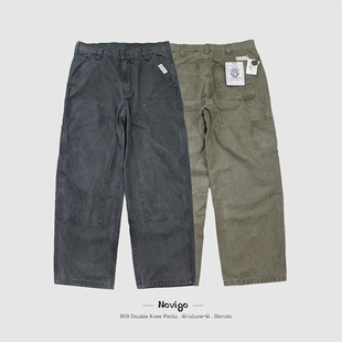 NOVIGO KNEE伐木工人裤 DOUBLE 日本复古面料 重磅终结之作