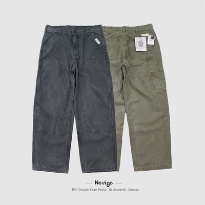 NOVIGO户外工装裤春秋款宽松直筒