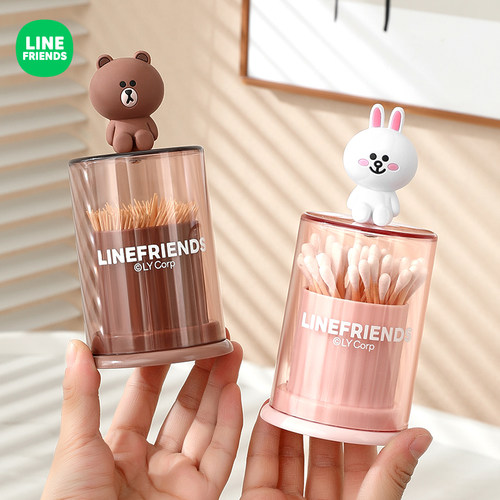 LINEFRIENDS创意布朗熊牙签筒