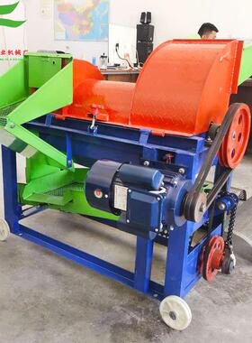 脱机粒小麦大豆高粱水稻脱小粒机玉米MSC撕皮筛选一型体脱粒机