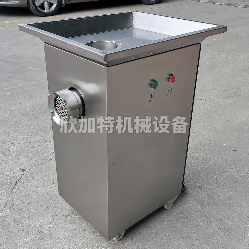 工业鲜肉碎冻肉绞肉锈机肠 商用不钢肉机 肉泥打肉机香肠灌肉DKG