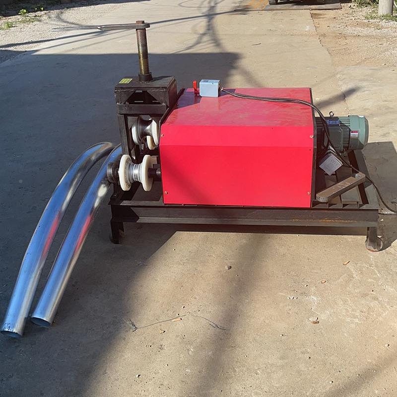 弧现货应89大型卧圆式弯管机槽钢钢弯机114供型大弧度管子弯圆机