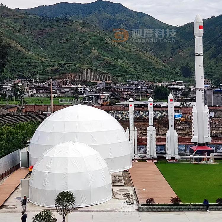 直径动6米 移球幕院 360°影 沉浸球式YPB投影幕