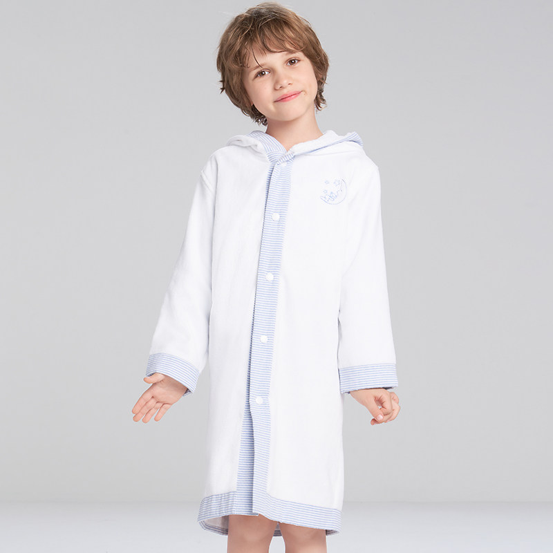 Admire children Underwear Children's clothing Boy girl Hooded Bathrobe Mid length version robe cotton material Autumn and winter AK3440121in the Children/Baby/Family fitted , Children tracksuit , Bathrobes  category - from Buy2taobao.com to provide professional Taobao agent buy service