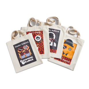 奇小爱原创设计 致敬库布里克系列电影主题作品款随行单肩帆布包