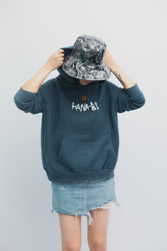 奇小爱原创设计北野武连帽卫衣