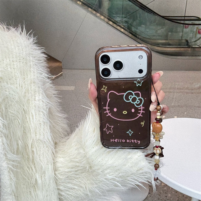 复古棕色美拉德iphone16手机壳新