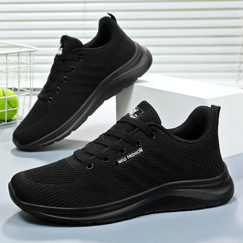 Men's sports and casual lightweight couple fly woven shoes