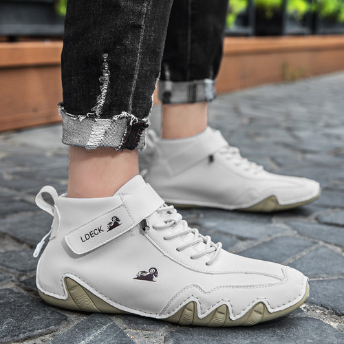 Martin boots sport high top plus size octopus men's shoes