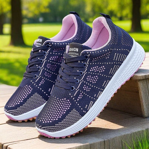 Women's soft soled casual mesh shoes and sports shoes女鞋