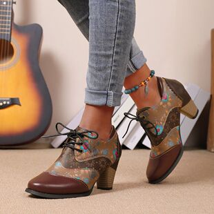 super high heels Women British boots Martin style