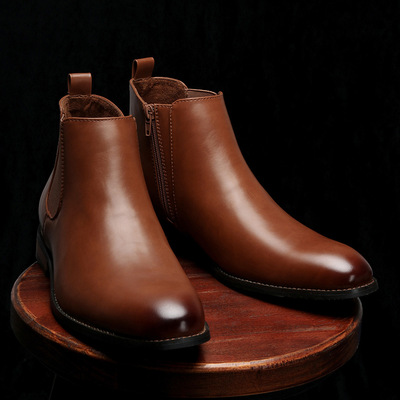 Large men's Chelsea boots and short boots大码男切尔西靴短靴