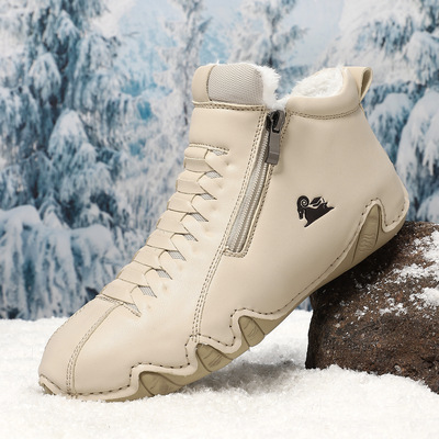 Handmade stitched women's cowhide soft soled shoes缝线女鞋