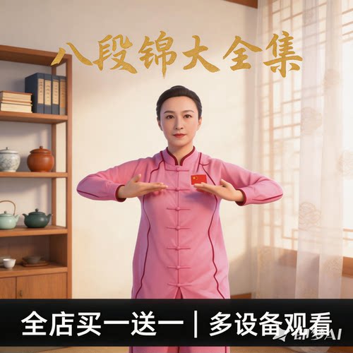 八段锦国体版教学视频12分钟