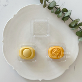 20g迷你小元 发财铜钱中秋节新年月饼模具 宝一口酥绿豆糕手压模