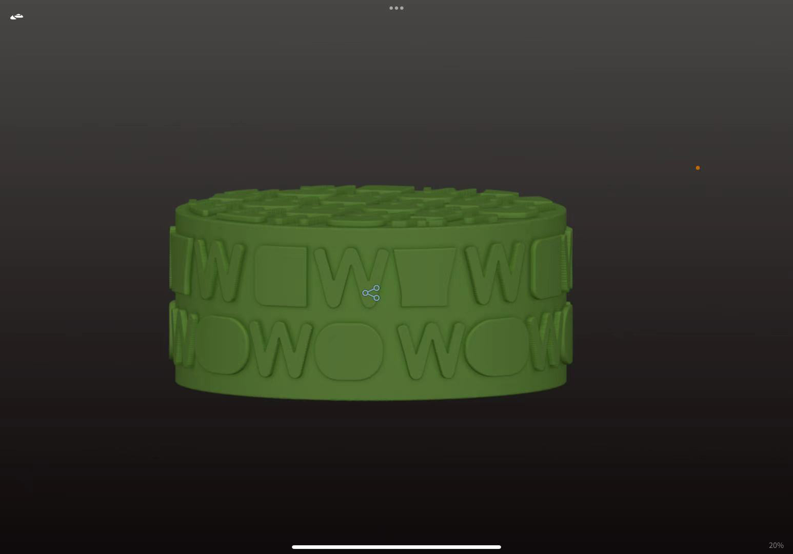 W法式专享，W字母6寸慕斯冰激凌蛋糕模具