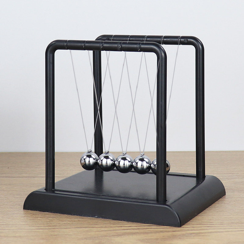 牛顿摆球撞球创意现代简约办公室桌面家居装饰品混沌摆件生日礼物