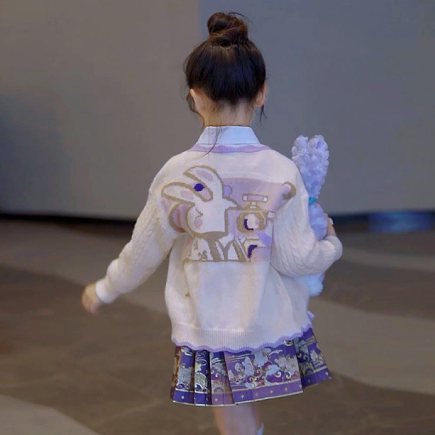 2025春秋款女童马面裙日常穿汉服