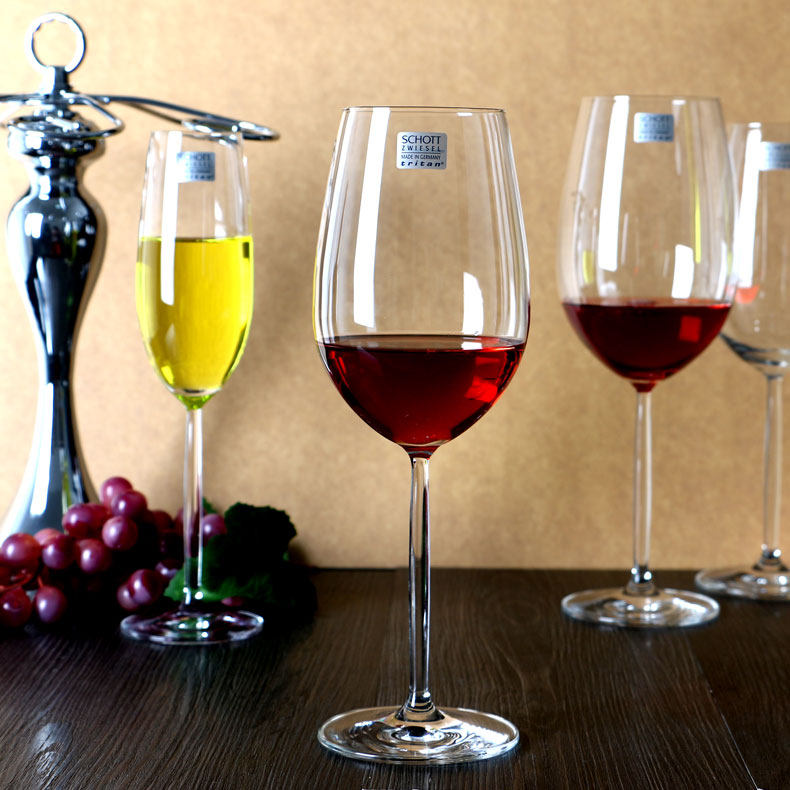 德国进口肖特圣维莎高脚杯 红酒杯水晶玻璃葡萄酒杯波尔多酒杯