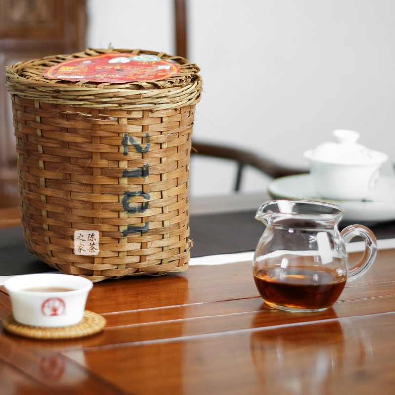 三鹤六堡茶广西梧州茶厂1KG