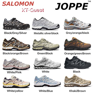 Salomon 萨洛蒙 XT-QUEST ADV 黑白卡其色复古越野机能户外运动