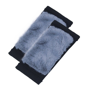 针织加绒护膝盖保暖老寒腿不勒腿不下滑仿兔绒男女士防寒空调房厚