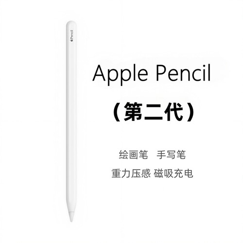 Apple/苹果 pencil 二代笔 原装手写笔平板电脑压感绘画笔2代