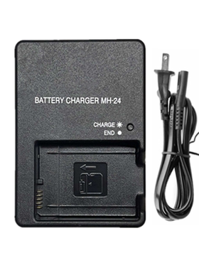 适用尼康D3100 D3200 D3300 D3400 D3500单反数码相机MH-24充电器