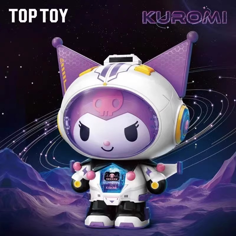 正品TOPTOY积木酷洛米大体机械航游星际库洛米拼装摆件模型送女生