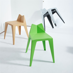 塑料加厚凳子家用成人时尚 创意圆板凳简约现代经济型椅子浴室高登