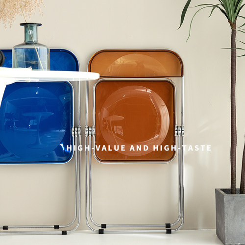 透明椅子亚克力ins网红靠背