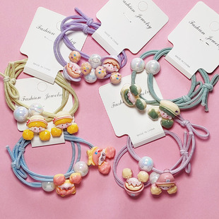 儿童发饰发圈不伤发可爱高弹力橡皮筋扎头绳韩系甜美头饰女孩发绳