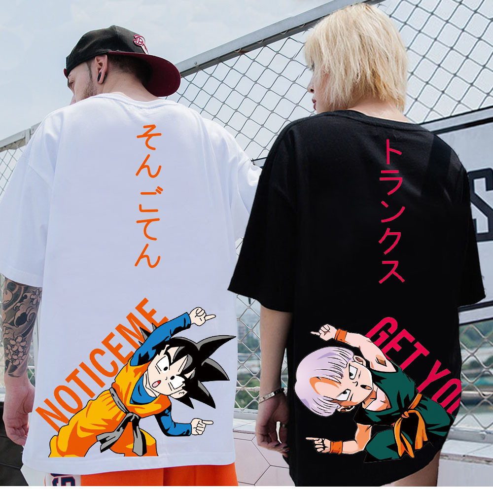 七龙珠T恤体恤联名动漫悟空宽松潮流大码男装情侣款短袖5五分袖潮|ruв категории Мужская одежда, футболка - от Buy2taobao.com для оказания профессиональной услуги покупки агента Taobao