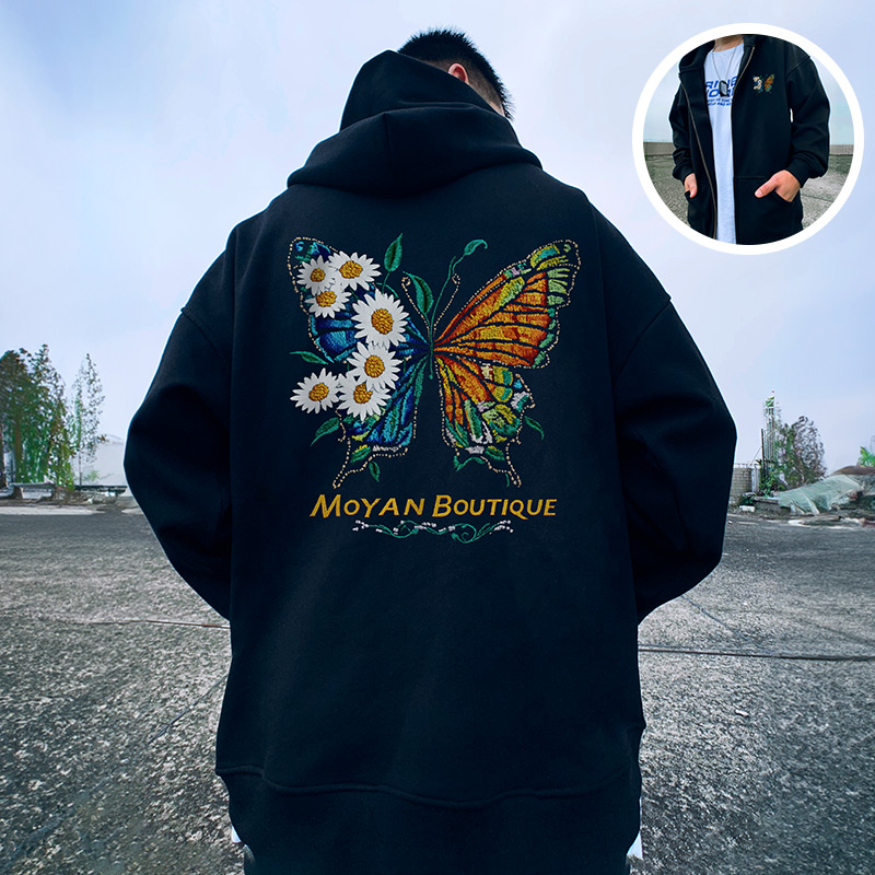 潮流大码宽松休闲卫衣摩严