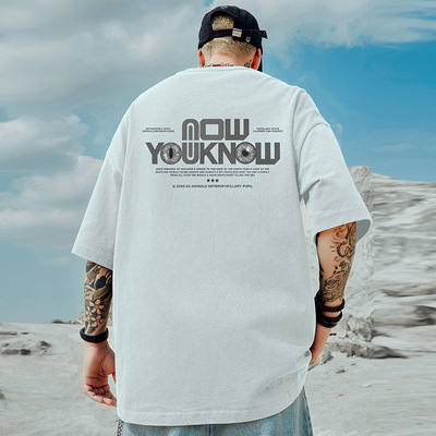 潮流大码宽松休闲短袖