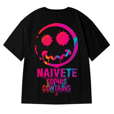 小恶魔短袖t恤男宽松纯棉鬼脸