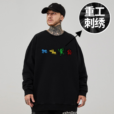 潮流大码宽松休闲卫衣