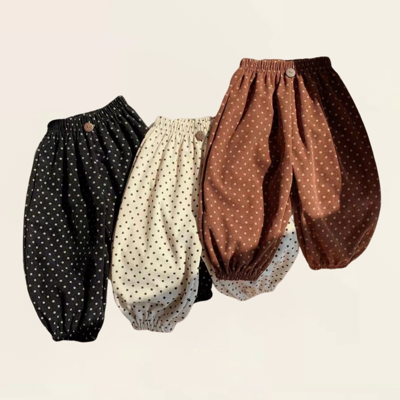 【2折专区】折扣店撤柜|亲子装中小童秋冬新品休闲裤灯芯绒萝卜裤